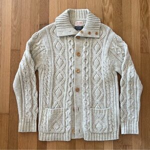 Vintage Thane Silverwoods Sweater Cable Knit Fishermen’s Size Mens Large